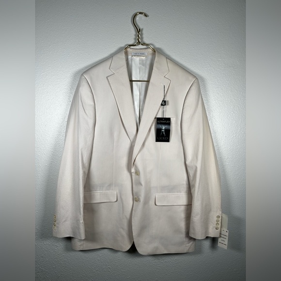 Lauren Ralph Lauren Other - Ralph Lauren light pink and white sports coat size 42L new with tags